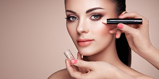 Bridal eye makeup