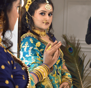 Bridal makeup
