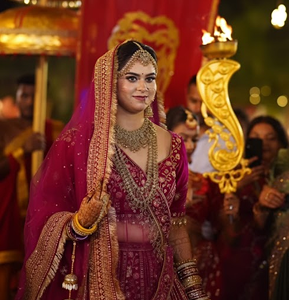 Bridal makeup