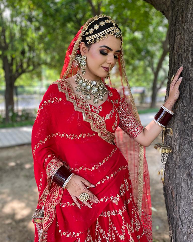 Bridal makeup