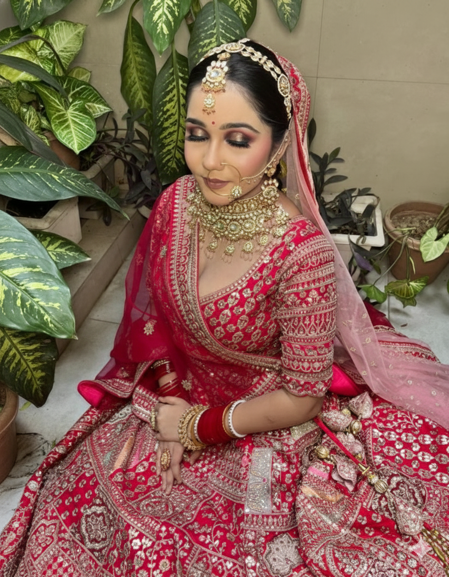 Bridal makeup in dhanbad